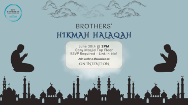 Brother’s Hikmah Halaqah